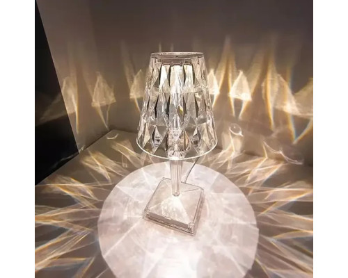 Декоративный LED светильник ночник Diamond light Бриллиант светодиодный хрустальный на аккумуляторе USB Декоративный LED светильник ночник Diamond light Бриллиант светодиодный хрустальный на аккумуляторе USB