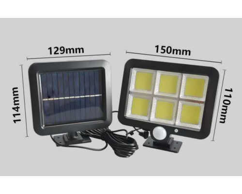 Вуличний ліхтар із датчиком руху Split Solar Wall Lamp на сонячній батареї nf-160c Вуличний ліхтар із датчиком руху Split Solar Wall Lamp на сонячній батареї nf-160c