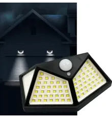 Вуличний світильник світлодіодний LED прожектор із датчиком руху Wall lamp LF-1728A