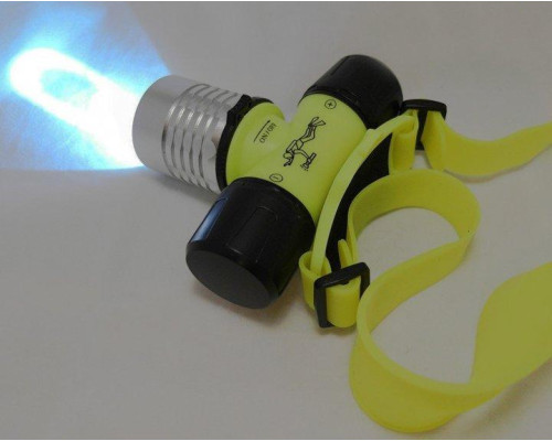 Подводный налобный фонарь Bailong BL-56/5390 CREE XR-E Q5 Желтый Подводный налобный фонарь Bailong BL-56/5390 CREE XR-E Q5 Желтый
