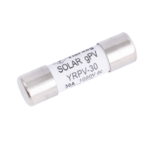 Плавкий запобіжник YROPV-30, 30A, 1000Vdc, 10×38mm, постійна напруга, 10 штук в упаковці, ціна за 1 штуку