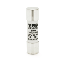 Плавкий запобіжник YROPV-30, 20-25A, 1000Vdc, 10×38mm, постійна напруга, 20 штук в упаковці, ціна за 1 штуку