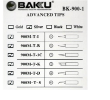 Жало для паяльника BAKKU BK-900M-T-B,silver