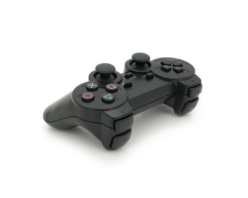 Геймпад Brazzers бездротовий для PS2, Black, Blister Геймпад Brazzers бездротовий для PS2, Black, Blister