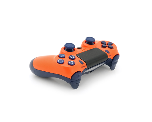 Геймпад Brazzers бездротовий для PS4 Wireless DUALSHOCK 4, роз'єм для навушників, LED light bar, Orange, 3.7V, 600mAh, Blister-box