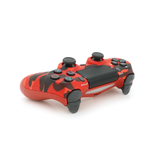 Геймпад Brazzers бездротовий для PS4 Wireless DUALSHOCK 4, роз'єм для навушників, LED light bar, Haki-Red, 3.7V, 600mAh, Blister-box