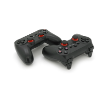 Геймпад Brazzers BR-019 бездротовий (2шт) для PC X360/P3/Android/TVBOX, Black, Box