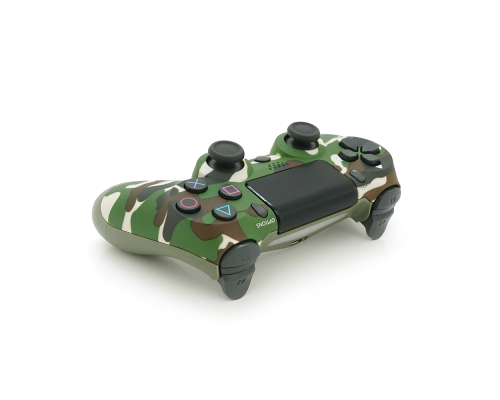 Геймпад Brazzers бездротовий для PS4 Wireless DUALSHOCK 4, роз'єм для навушників, LED light bar, Haki-Green, 3.7V, 600mAh, Blister-box