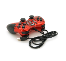 Геймпад Brazzers BR-8700 провідний для ПК, USB 2.0, Red, Blister