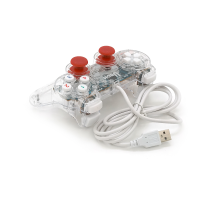 Геймпад Brazzers BR-Ucom провідний для ПК, USB 2.0, Transparent, Blister Геймпад Brazzers BR-Ucom провідний для ПК, USB 2.0, Transparent, Blister
