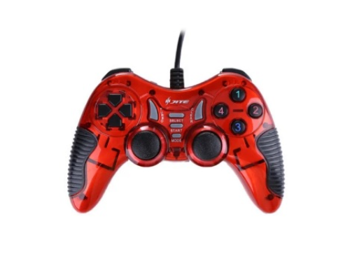 Геймпад проводной для ПК U-900 USB 2.0 DualShock (Red)