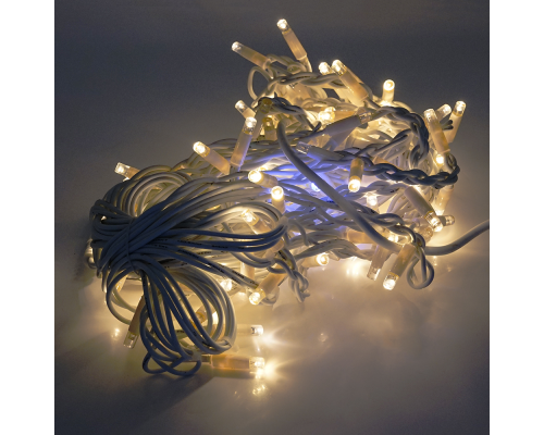 Гірлянда бахромою 120 LED White Hot, біла ізоляція, вулична, 5x0.7м, BOX Гірлянда бахромою 120 LED White Hot, біла ізоляція, вулична, 5x0.7м, BOX