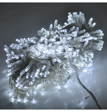 Гірлянди 100LED (Диод) White, 7 метрів, прозора ізоляція, BOX