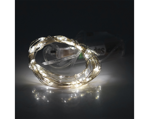 Гірлянди 100LED, 1 режим, 10 метрів, прозора ізоляція, живлення від USB + 3 * АА, White Hot, ОЕМ Гірлянди 100LED, 1 режим, 10 метрів, прозора ізоляція, живлення від USB + 3 * АА, White Hot, ОЕМ