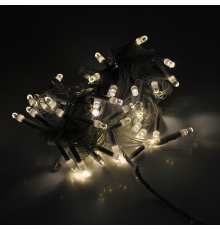 Гірлянди 120LED (Штора) White, 8 режимів, 3х0,3 метра, прозора ізоляція, BOX