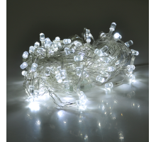 Гірлянди 120LED (Штора-Конус) White, 8 режимів, 3х0,3 метра, прозора ізоляція, BOX Гірлянди 120LED (Штора-Конус) White, 8 режимів, 3х0,3 метра, прозора ізоляція, BOX
