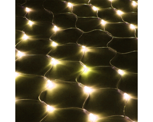 Гірлянди 120LED (Сітка) Yellow, 1,5*1,2 метрa, прозора ізоляція, BOX Гірлянди 120LED (Сітка) Yellow, 1,5*1,2 метрa, прозора ізоляція, BOX