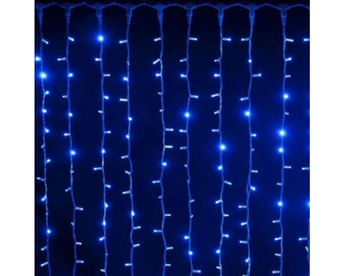 Гірлянда 560LED (Водоспад) Blue, 8 режимів, 3 * 3метра, прозора ізоляція, BOX Гірлянда 560LED (Водоспад) Blue, 8 режимів, 3 * 3метра, прозора ізоляція, BOX