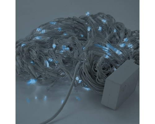 Гірлянда 480LED (Водоспад) Blue, 8 режимів, 3 * 2метра, біла ізоляція, BOX Гірлянда 480LED (Водоспад) Blue, 8 режимів, 3 * 2метра, біла ізоляція, BOX