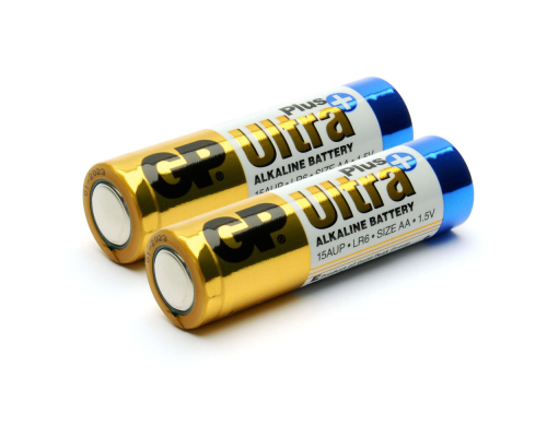 Батарейка GP Ultra Plus 24AUP-2S2, лужна AAA, 2 шт у вакуумній упаковці, ціна за упаковку