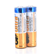 Батарейка GP Ultra Plus 15AUP-2S2, лужна AA, 2 шт у вакуумній упаковці, ціна за упаковку