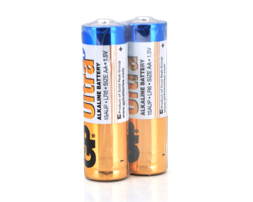Батарейка GP Ultra Plus 15AUP-2S2, лужна AA, 2 шт у вакуумній упаковці, ціна за упаковку