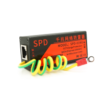 Грозозахист LAN 10/100/1000 M, 0-220V ( захист Вхід = 5KA, Макс = 10KA)