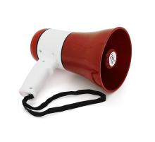 Гучномовець Megaphone ER-22BT, 15W, живлення від акумулятора 18650, СЗУ, Red/White, Box Гучномовець Megaphone ER-22BT, 15W, живлення від акумулятора 18650, СЗУ, Red/White, Box