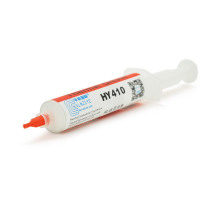 Паста термопровідна HY-410 30g, шприц, White, >1,42W/m-K, <0.262°C-in²/W, -30°≈280°, В'язкість -1K cPs, OEM Q5