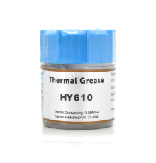 Паста термопровідна HY-610 15g, банку, Gold,> 3,05W / m-K, <0.073 ° C-in² / W, -30 ° ≈280 °, В'язкість -1K cPs, OEM Q40