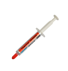 Паста термопровідна HY-410 5g, шприц, White, >1,42W/m-K, <0.262°C-in²/W, -30°≈280°, В'язкість -1K cPs, OEM Q10
