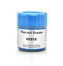 Паста термопровідна HY-810 15g, банку, Grey,> 4,63W / m-K, <0.0087 ° C-in² / W, -30 ° ≈280 °, OEM Q40