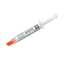 Паста термопровідна HY-410 0,5g, шприц, White,> 0,925W / m-K, <0.262 ° C-in² / W, -30 ° ≈280 °, В'язкість -1K cPs, OEM Q50