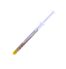 Паста термопровідна HY-610 3g, шприц, Gold,> 3,05W / m-K, <0.073 ° C-in² / W, -30 ° ≈280 °, В'язкість -1K cPs, OEM Q20