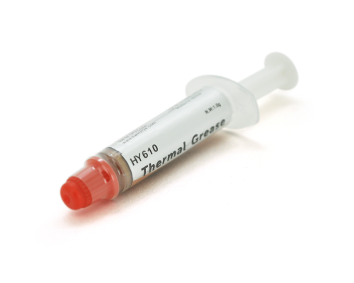 Паста термопровідна HY-610 1g, шприц, Gold,> 3,05W / m-K, <0.073 ° C-in² / W, -30 ° ≈280 °, В'язкість -1K cPs, OEM Q50 Паста термопровідна HY-610 1g, шприц, Gold,> 3,05W / m-K, <0.073 ° C-in² / W, -30 ° ≈280 °, В'язкість -1K cPs, OEM Q50