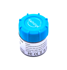 Паста термопровідна HY-710 15g, банку, Grey,> 3,17W / m-K, <0.067 ° C-in² / W, -30 ° ≈240 °, OEM Q40