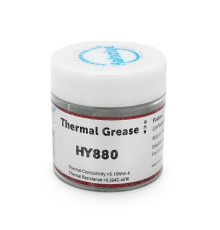 Паста термопровідна HY-880 10g, банку, Grey,> 5,15W / m-K, <0.004 ° C-in² / W, -30 ° ≈340 °, Блистер Q50
