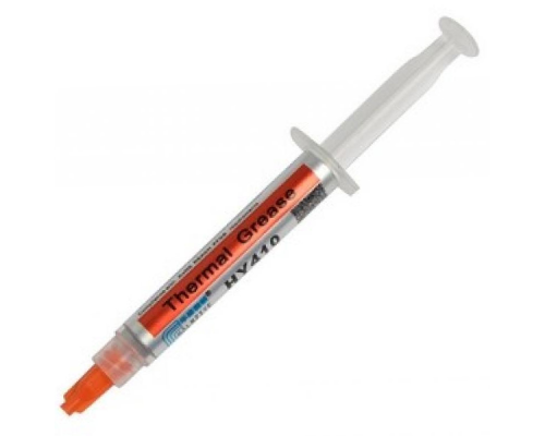 Паста термопровідна HY-410 3g, шприц, White,> 0,925W / m-K, <0.262 ° C-in² / W, -30 ° ≈280 °, В'язкість -1K cPs, OEM Q20 Паста термопровідна HY-410 3g, шприц, White,> 0,925W / m-K, <0.262 ° C-in² / W, -30 ° ≈280 °, В'язкість -1K cPs, OEM Q20