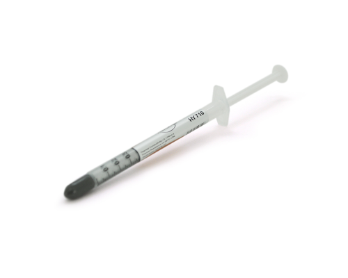 Паста термопровідна HY-710 0.5g, шприц, Grey,> 3,17W / m-K, <0.067 ° C-in² / W, -30 ° ≈240 °, OEM Q50 Паста термопровідна HY-710 0.5g, шприц, Grey,> 3,17W / m-K, <0.067 ° C-in² / W, -30 ° ≈240 °, OEM Q50
