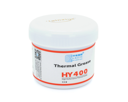 Паста термопровідна HY-410 100g, банку, White,> 0,925W / m-K, <0.262 ° C-in² / W, -30 ° ≈280 °, В'язкість -1K cPs, OEM Q50 Паста термопровідна HY-410 100g, банку, White,> 0,925W / m-K, <0.262 ° C-in² / W, -30 ° ≈280 °, В'язкість -1K cPs, OEM Q50