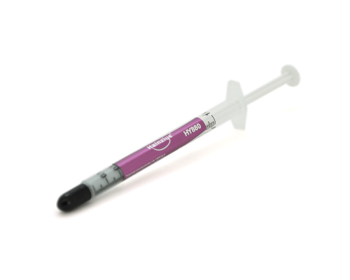 Паста термопровідна HY-880 0.5g, шприц, Grey,> 5,15W / m-K, <0.004 ° C-in² / W, -30 ° ≈340 °, Блистер Q50 Паста термопровідна HY-880 0.5g, шприц, Grey,> 5,15W / m-K, <0.004 ° C-in² / W, -30 ° ≈340 °, Блистер Q50