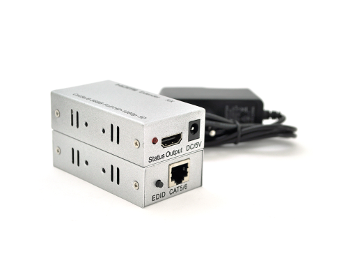 Одноканальний активний подовжувач HDMI сигналу UTP кабелю. Дальність передачі: до 60метрів, cat5e/cat6e 1080P/3D