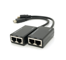 Подовжувач HDMI сигналу пасивний через 2 виті пари 2 CAT-5e/CAT-6e до 30m, ціна за пару