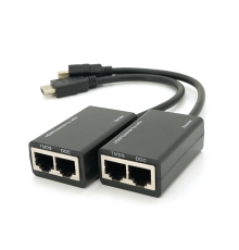 Подовжувач HDMI сигналу пасивний через 2 виті пари 2 CAT-5e/CAT-6e до 30m, ціна за пару