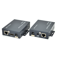 Одноканальний активний подовжувач HDMI сигналу UTP кабелю. Дальність передачі: до 200 метрів, cat5e/cat6e 1080P/3D із блоком живлення.