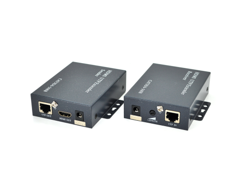 Одноканальний активний подовжувач HDMI сигналу UTP кабелю. Дальність передачі: до 200 метрів, cat5e/cat6e 1080P/3D із блоком живлення.