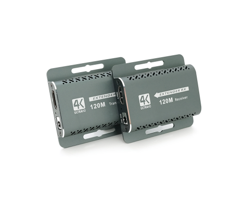 Одноканальний активний подовжувач HDMI сигналу кабелем UTP. Дальність передачі: до 120 метрів, cat5e/cat6e підтримка 4K30HZ