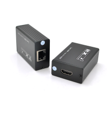Одноканальний пасивний подовжувач HDMI сигналу по UTP кабелю по одній витій парі. Дальність передачі: до 30метров, 1080Р- cat6e