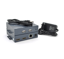 Одноканальний активний подовжувач HDMI сигналу по UTP кабелю. Дальність передачі: до 200 метрів, cat5e / cat6e 1080P / 3D. Управління через USB