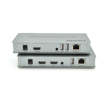 Одноканальний активний подовжувач HDMI сигналу UTP кабелю. Дальність передачі: до 100 метрів, cat5e/cat6e 1080P/3D. Управління через USB